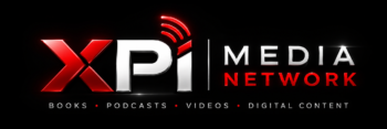XPI Media Network footer logo for books, podcasts, videos, and digital content